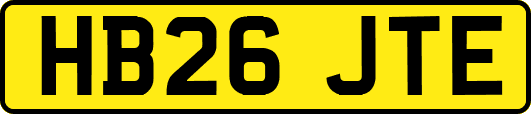 HB26JTE