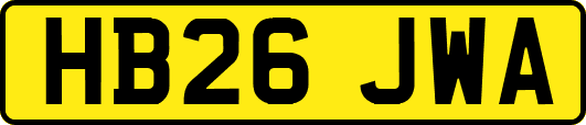 HB26JWA