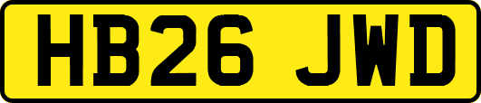 HB26JWD