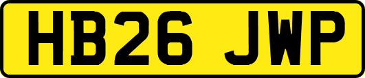 HB26JWP