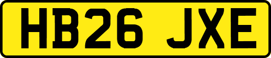 HB26JXE