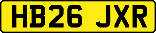 HB26JXR