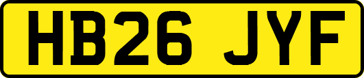 HB26JYF