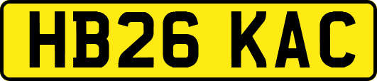 HB26KAC