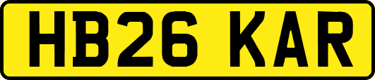 HB26KAR
