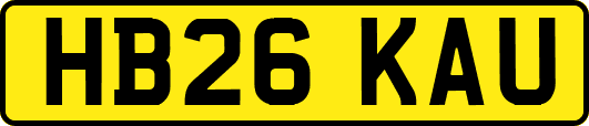 HB26KAU