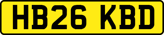 HB26KBD