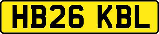 HB26KBL