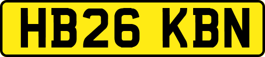 HB26KBN