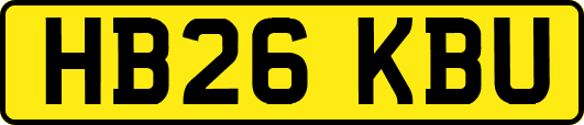 HB26KBU