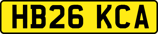 HB26KCA