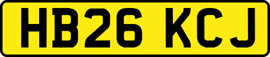 HB26KCJ