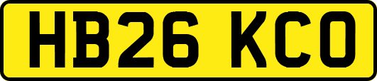 HB26KCO