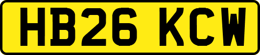 HB26KCW