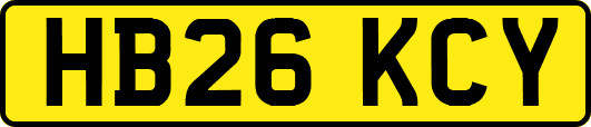 HB26KCY