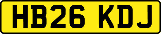 HB26KDJ