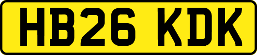 HB26KDK