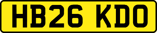 HB26KDO