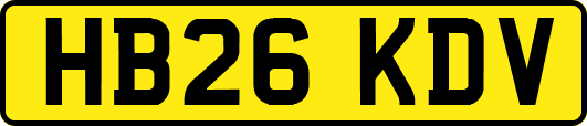 HB26KDV