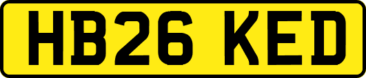 HB26KED