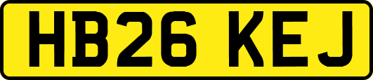 HB26KEJ