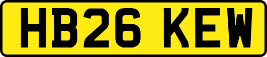 HB26KEW