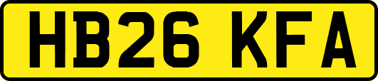 HB26KFA