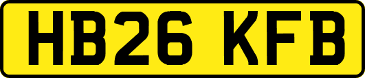 HB26KFB
