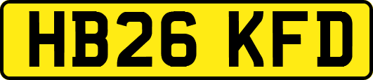 HB26KFD