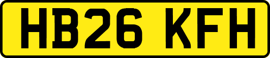 HB26KFH