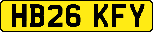 HB26KFY