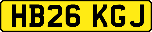 HB26KGJ