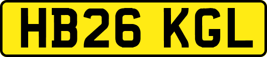 HB26KGL