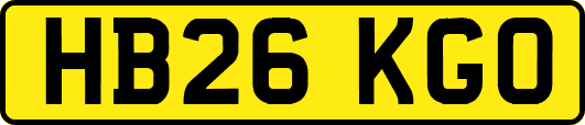 HB26KGO