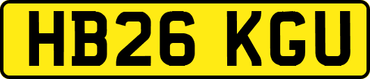 HB26KGU