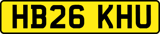 HB26KHU