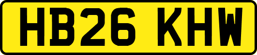 HB26KHW