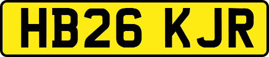 HB26KJR