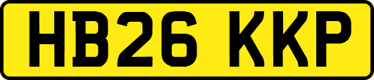HB26KKP