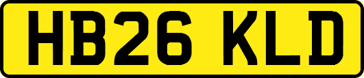 HB26KLD