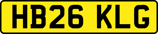 HB26KLG