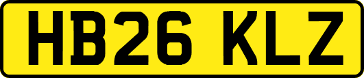 HB26KLZ