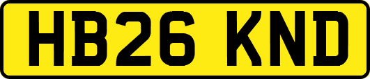 HB26KND