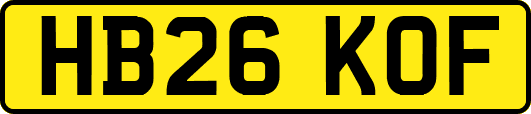 HB26KOF