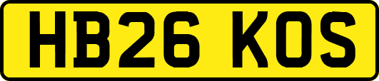 HB26KOS
