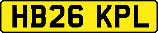 HB26KPL