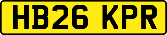 HB26KPR