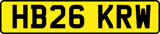 HB26KRW