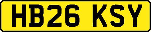 HB26KSY