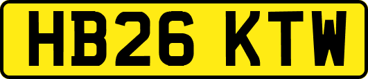 HB26KTW